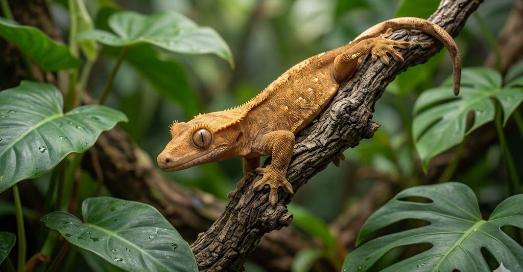 Gecko à crête