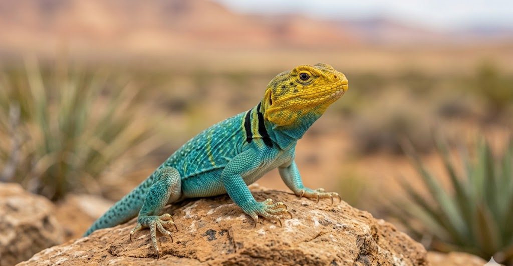 Lézard à collier