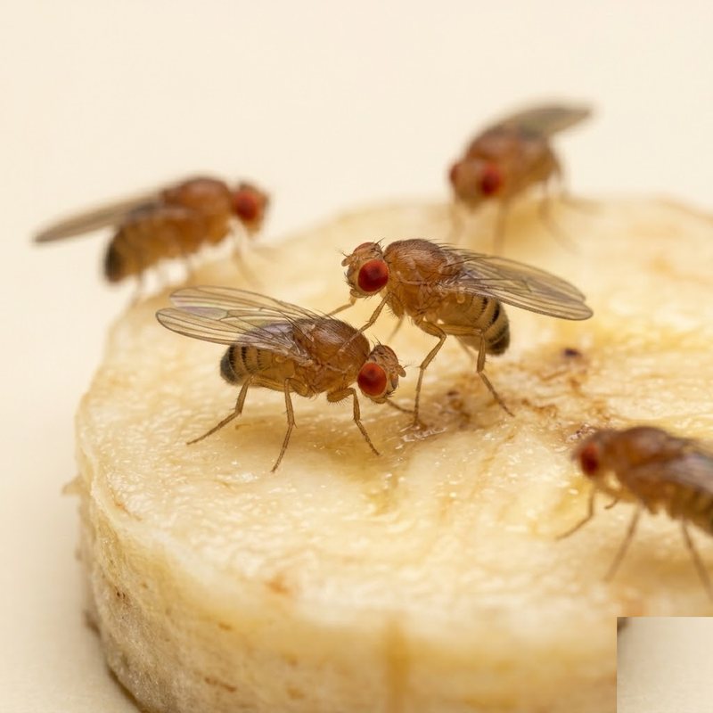 Drosophiles (Drosophila hydei / melanogaster)