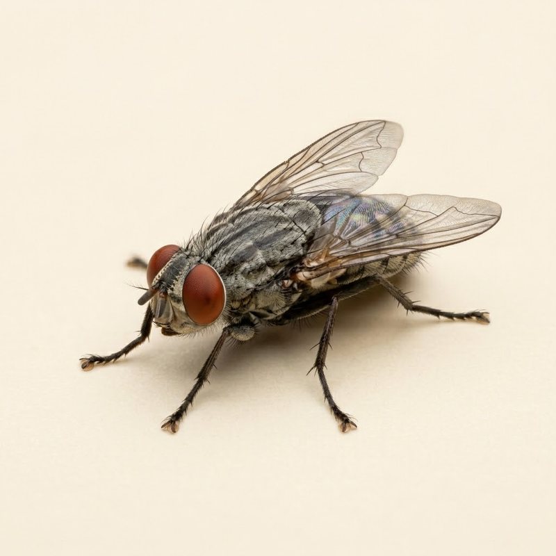 Mouches domestiques (Musca domestica)